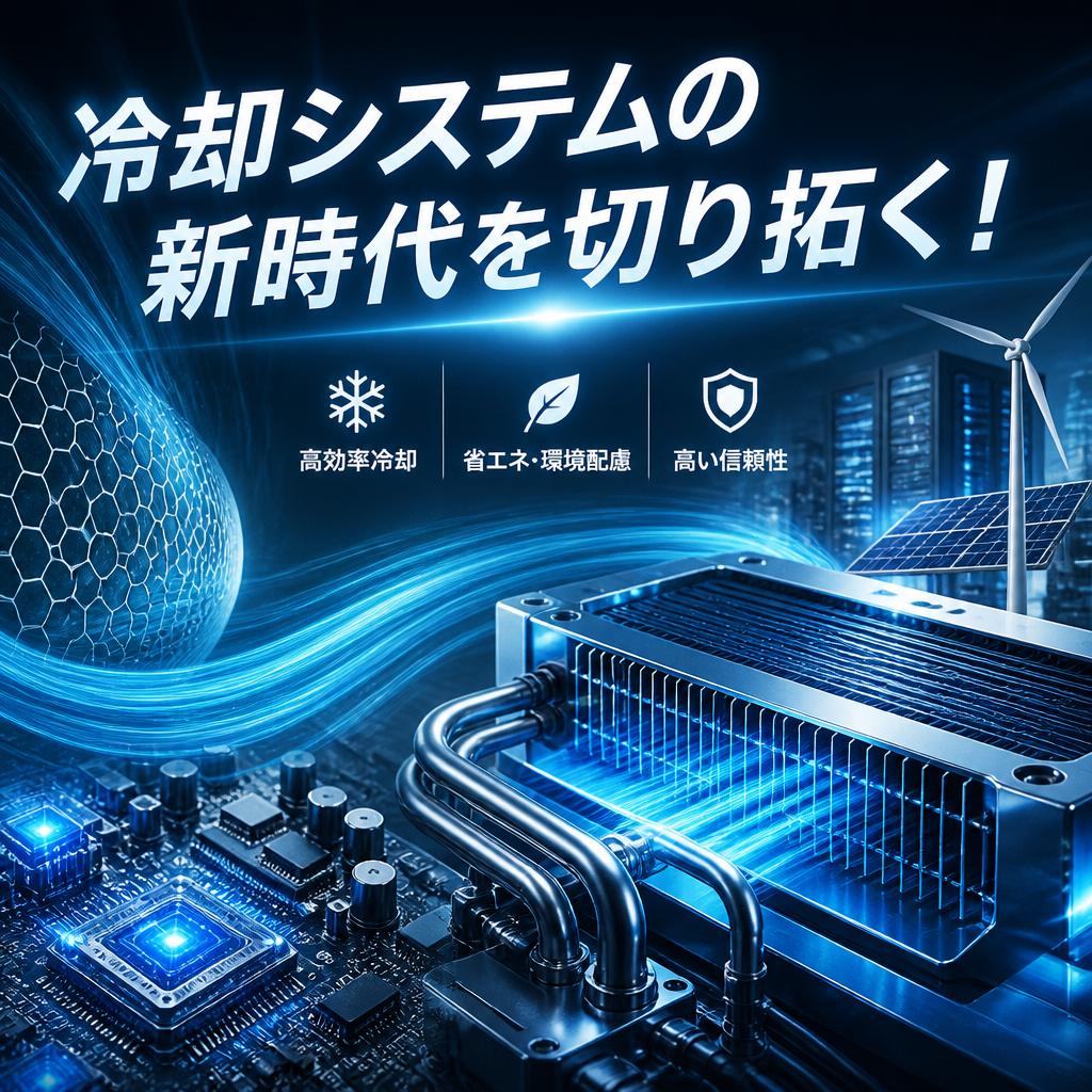 冷却システムの新時代を切り拓く！