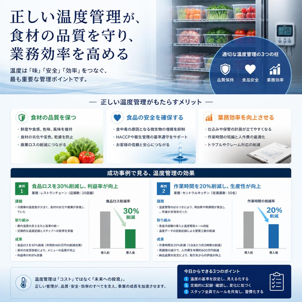 温度管理の重要性